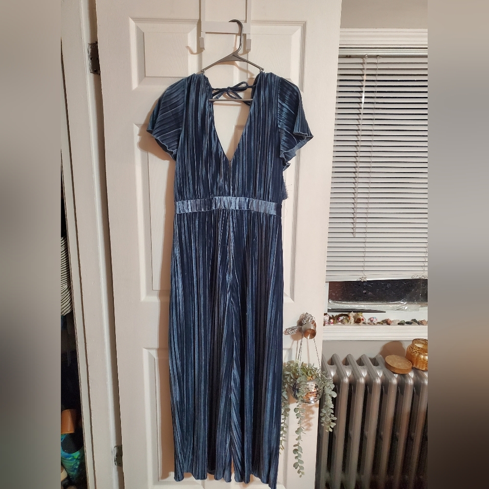 MinkPink Velvet Jumpsuit